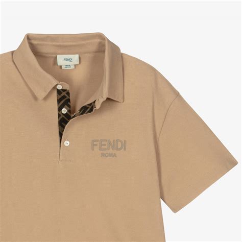 fendi roma polo shirt